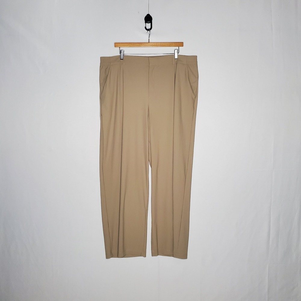 Old Navy Athletic Pants Women XS Beige Sleektech High Rise Go-Dry
